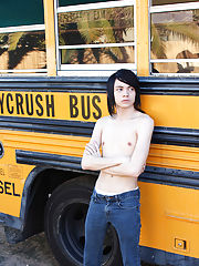 Roxy Red is the final one to ride the Boycrush Bus which means Andy Kay, the busdriver, receives a turn black gay twinks movie
