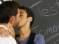 Bryan Slater wants to fuck Dustin's small ass, too gay twink cocks at Teach Twinks