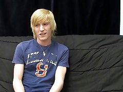 This new blonde stud gives a super sensual interview for his first BC vid gay twink blow jobs at Boy Crush!