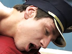 Nathan hasn't been a very good boy and Officer Patrick is there to teach him a good lesson  and man anal sex i