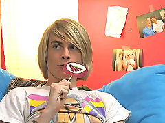 They have a lollipop they're sucking on and Aidan is eager to off c remove his lips roughly a real schlong anime gay twinks
