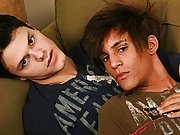 Blake and Landon suck down cock and rim each other erotica gay first time